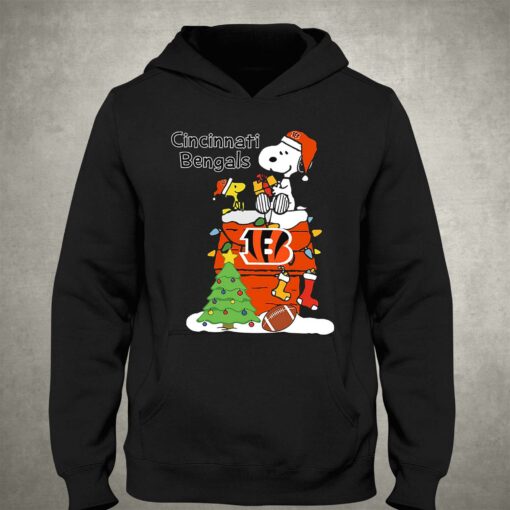 Christmas Snoopy Cincinnati Bengals Shirt