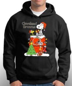 Christmas Snoopy Cleveland Browns Shirt 3