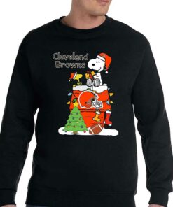 Christmas Snoopy Cleveland Browns Shirt 4