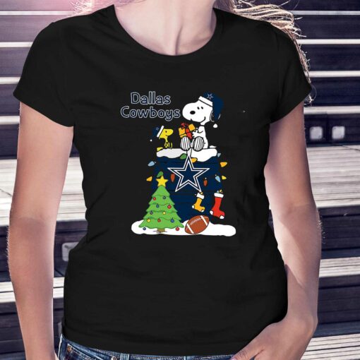 Christmas Snoopy Dallas Cowboys Shirt