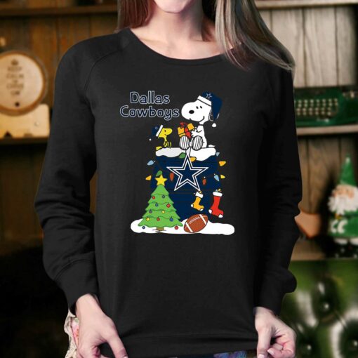 Christmas Snoopy Dallas Cowboys Shirt