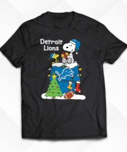Christmas Snoopy Detroit Lions Shirt Christmas Snoopy Detroit Lions Shirt