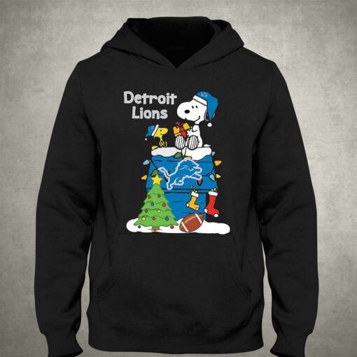 Christmas Snoopy Detroit Lions Shirt