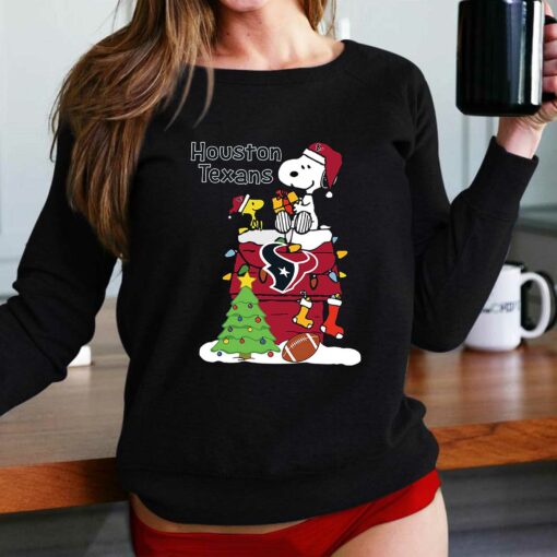 Christmas Snoopy Houston Texans Shirt