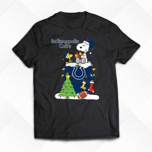 Christmas Snoopy Indianapolis Colts Shirt