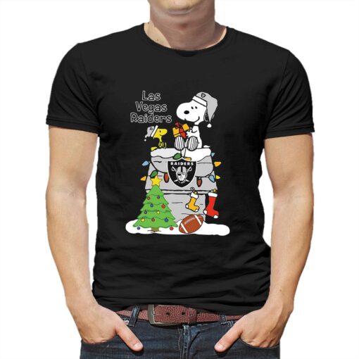 Christmas Snoopy Las Vegas Raiders Shirt