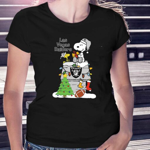 Christmas Snoopy Las Vegas Raiders Shirt