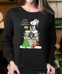 Christmas Snoopy Las Vegas Raiders Shirt 4