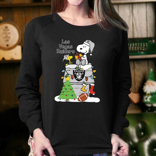 Christmas Snoopy Las Vegas Raiders Shirt