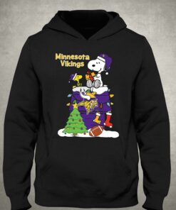Christmas Snoopy Minnesota Vikings Shirt 3
