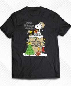 Christmas Snoopy New Orleans Saints Shirt Christmas Snoopy New Orleans Saints Shirt