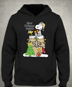 Christmas Snoopy New Orleans Saints Shirt 3