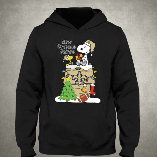 Christmas Snoopy New Orleans Saints Shirt