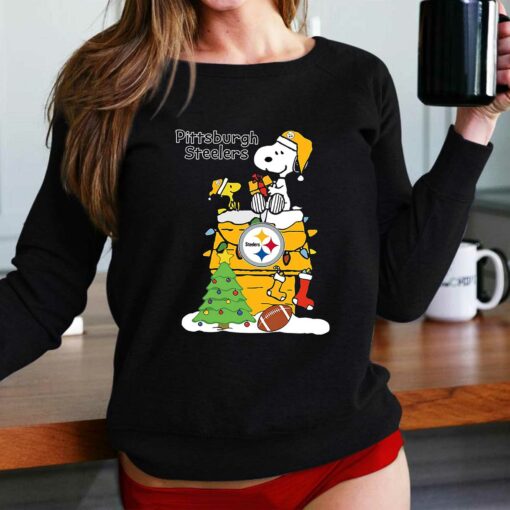 Christmas Snoopy Pittsburgh Steelers Shirt