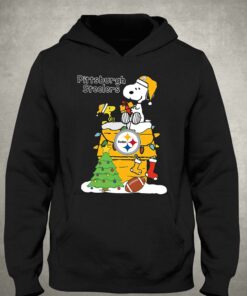 Christmas Snoopy Pittsburgh Steelers Shirt 3