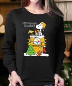 Christmas Snoopy Pittsburgh Steelers Shirt 4