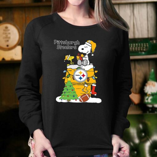 Christmas Snoopy Pittsburgh Steelers Shirt