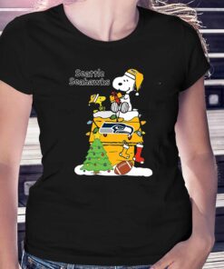 Christmas Snoopy Seattle Seahawks Shirt Christmas Snoopy Seattle Seahawks Shirt