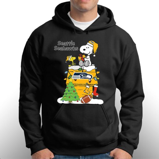 Christmas Snoopy Seattle Seahawks Shirt