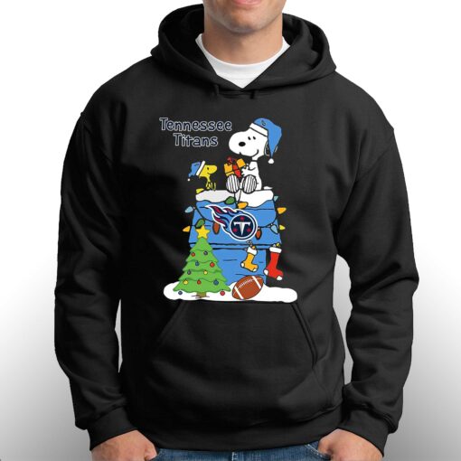 Christmas Snoopy Tennessee Titans Shirt