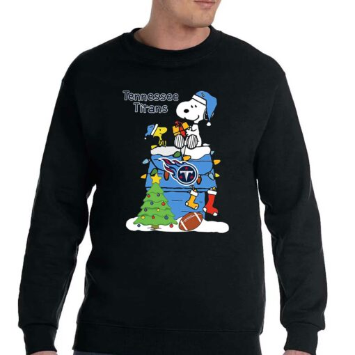 Christmas Snoopy Tennessee Titans Shirt