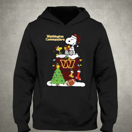 Christmas Snoopy Washington Commanders Shirt