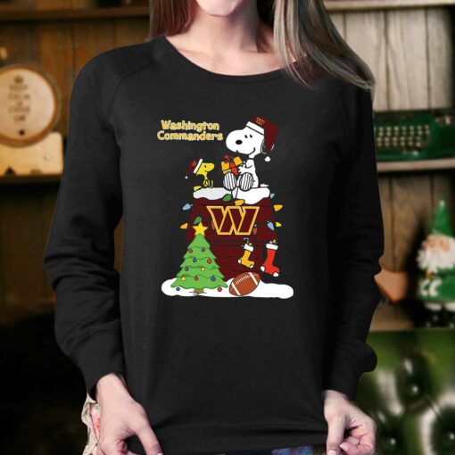 Christmas Snoopy Washington Commanders Shirt