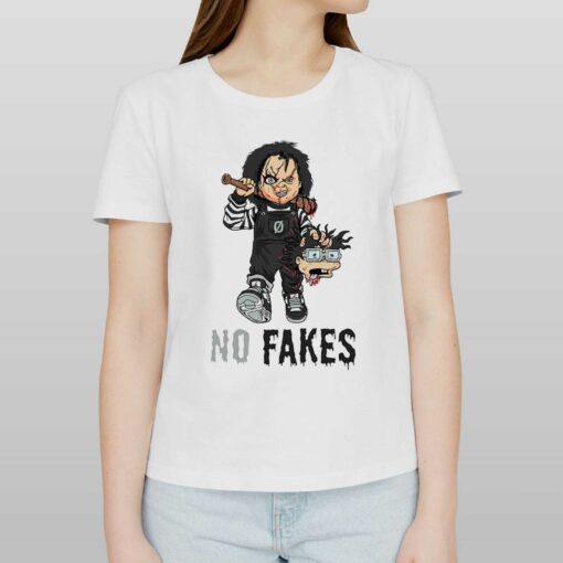 Chucky Doll No Fake Shirt