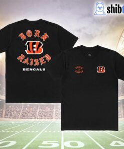 Cincinnati Bengals Born X Raised Unisex T shirt 3