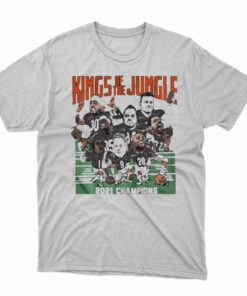Cincinnati Bengals Kings Of The Jungle Caricatures Shirt 1