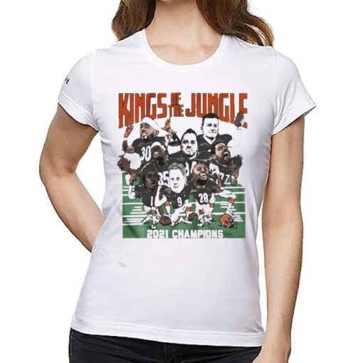 Cincinnati Bengals Kings Of The Jungle Caricatures Shirt