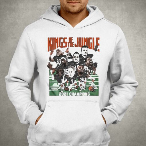 Cincinnati Bengals Kings Of The Jungle Caricatures Shirt