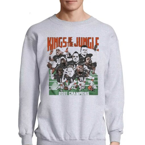 Cincinnati Bengals Kings Of The Jungle Caricatures Shirt