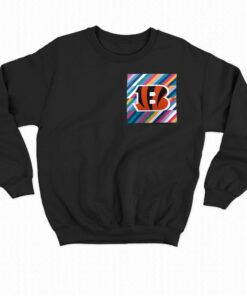 Cincinnati Bengals Nike 2023 Nfl Crucial Catch Sideline T shirt 4