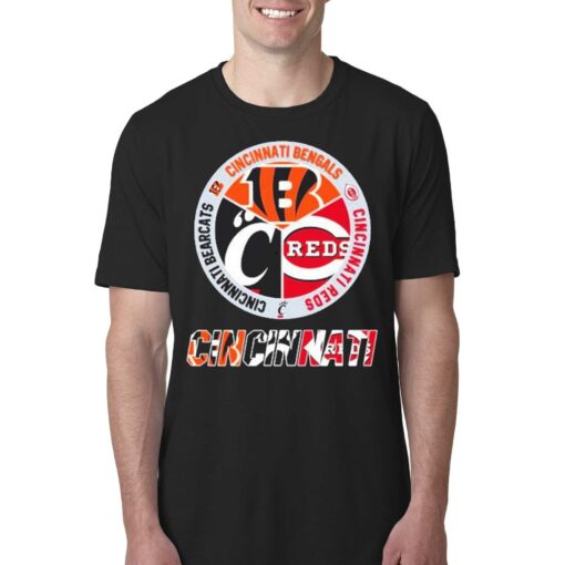 Cincinnati Bengals Reds Bearcats City Of Champions 2023 Shirt