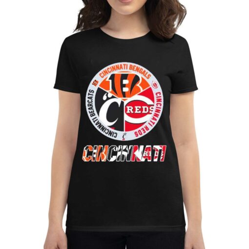 Cincinnati Bengals Reds Bearcats City Of Champions 2023 Shirt