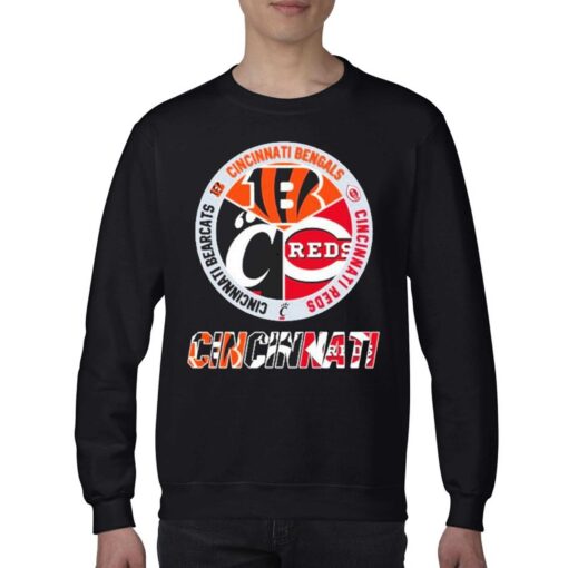 Cincinnati Bengals Reds Bearcats City Of Champions 2023 Shirt