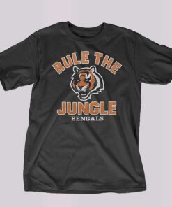 Cincinnati Bengals Rule The Jungle T-shirt Cincinnati Bengals Rule The Jungle T-shirt