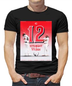 Cincinnati Reds 12 Straight Wins Shirt Cincinnati Reds 12 Straight Wins Shirt