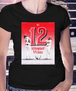 Cincinnati Reds 12 Straight Wins Shirt Cincinnati Reds 12 Straight Wins Shirt