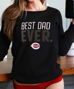 Cincinnati Reds Fanatics Branded Best Dad Ever T-shirt Cincinnati Reds Fanatics Branded Best Dad Ever T-shirt