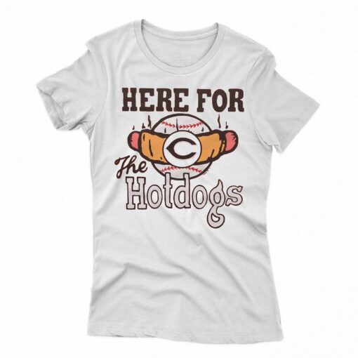 Cincinnati Reds Here For The Hotdogs Shirt