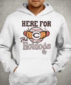 Cincinnati Reds Here For The Hotdogs Shirt 3