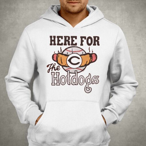 Cincinnati Reds Here For The Hotdogs Shirt