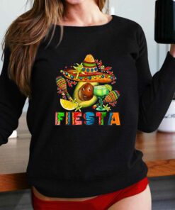 Cinco De Mayo Fiesta With Avocado And Sombrero Shirt Cinco De Mayo Fiesta With Avocado And Sombrero Shirt