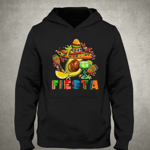 Cinco De Mayo Fiesta With Avocado And Sombrero Shirt