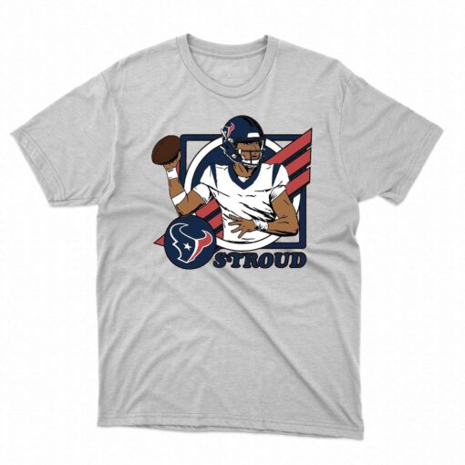 Cj Stroud Houston Texans Homage 2023 Nfl Draft First Round Pick Caricature T-shirt