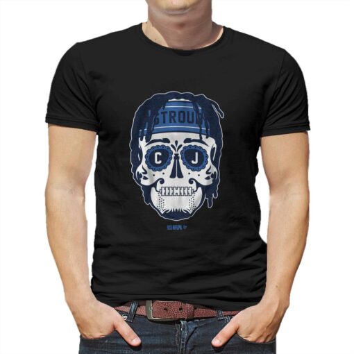 Cj Stroud Sugar Skull T-shirt