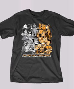 Clash Of Cartoons T-shirt Clash Of Cartoons T-shirt