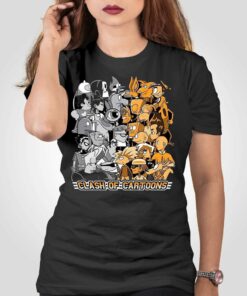 Clash Of Cartoons T-shirt Clash Of Cartoons T-shirt